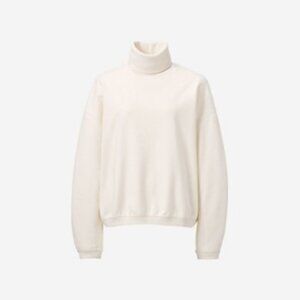 Uniqlo U Brushed Jersey Turtleneck Long-Sleeve T-Shirt